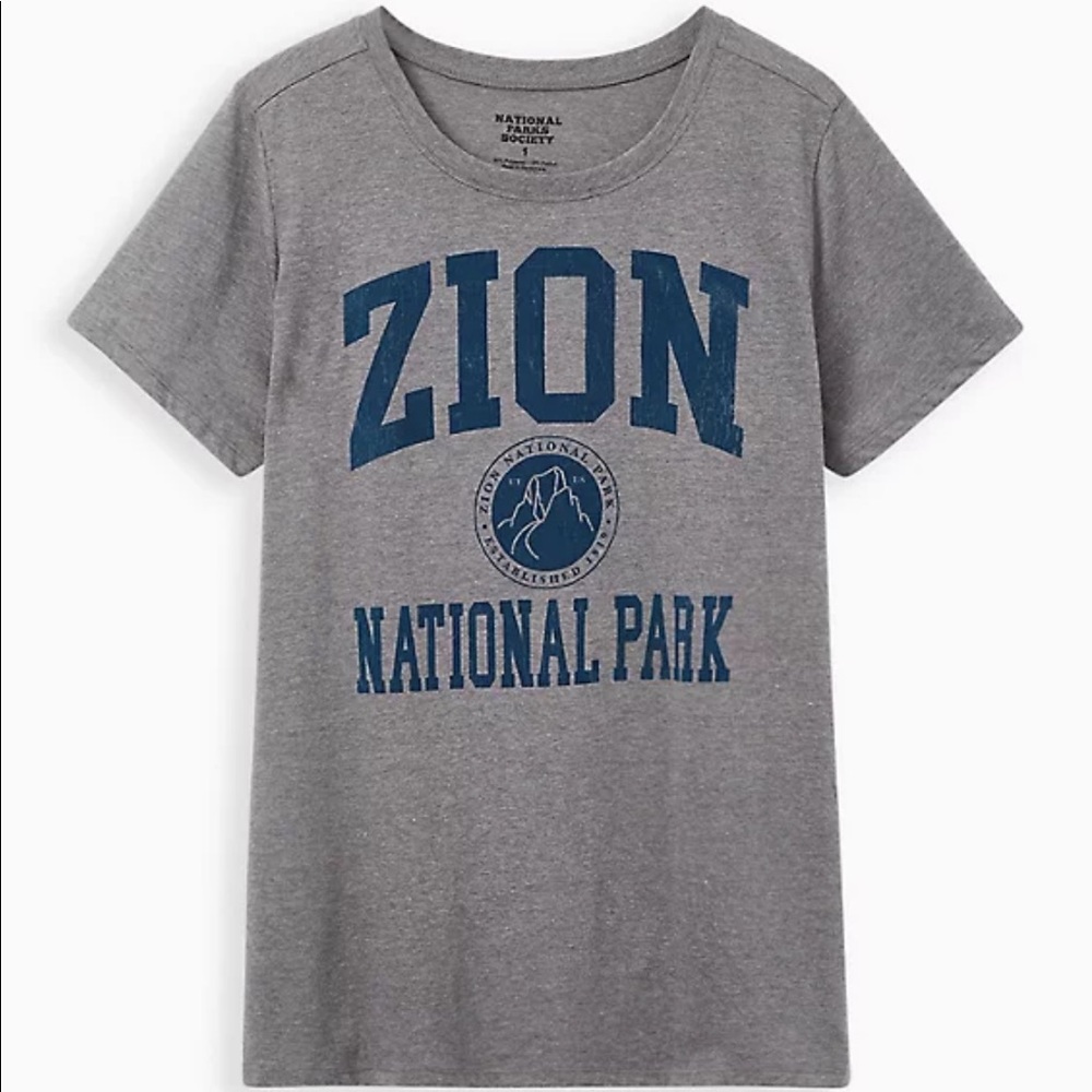 Pair of Torrid Classic Fit National Park Tshirt